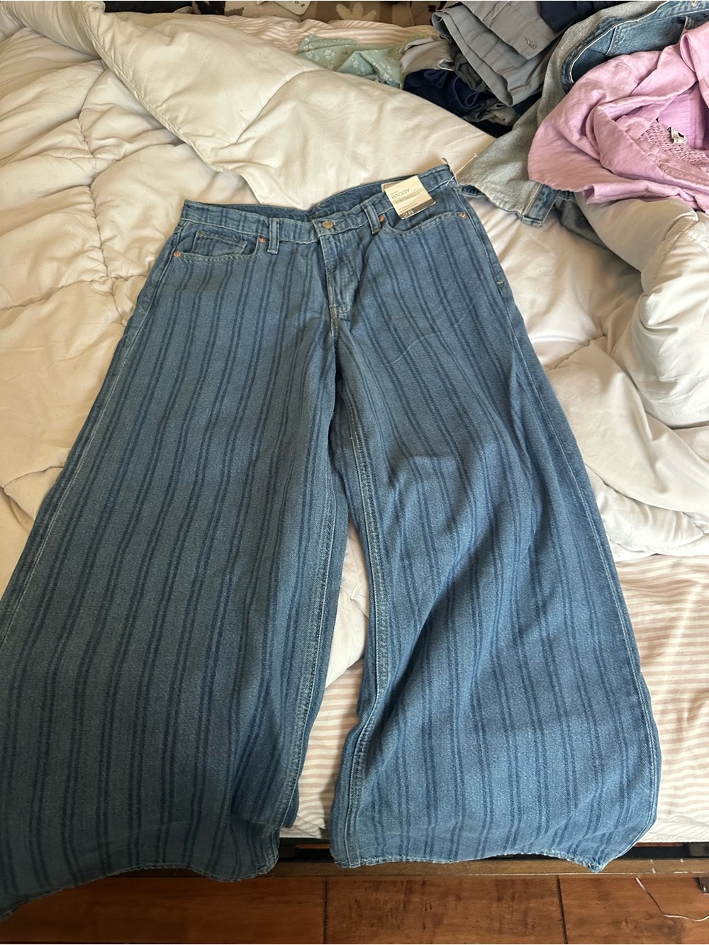 GAP Baggy Mid Rise Denim Jeans - Blue